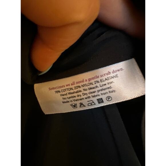 M.M Lafluer Black and White Sheath Lined Dress Size 10 Office Career Classic - Picture 5 of 7